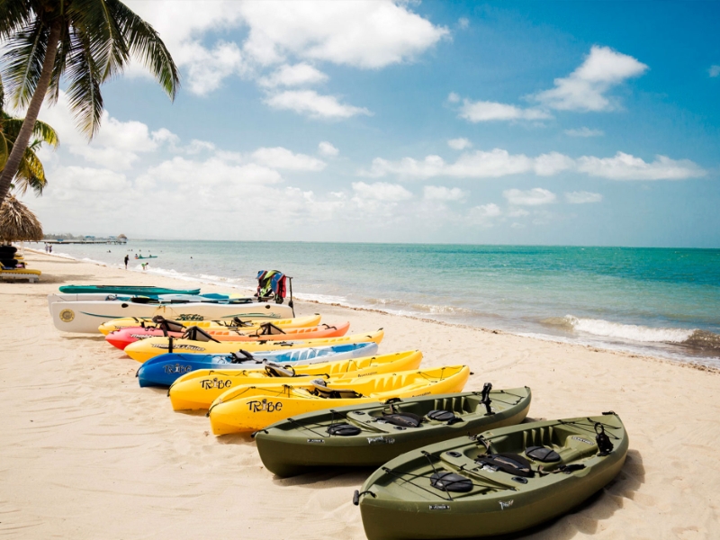 Complimentary Kayaks