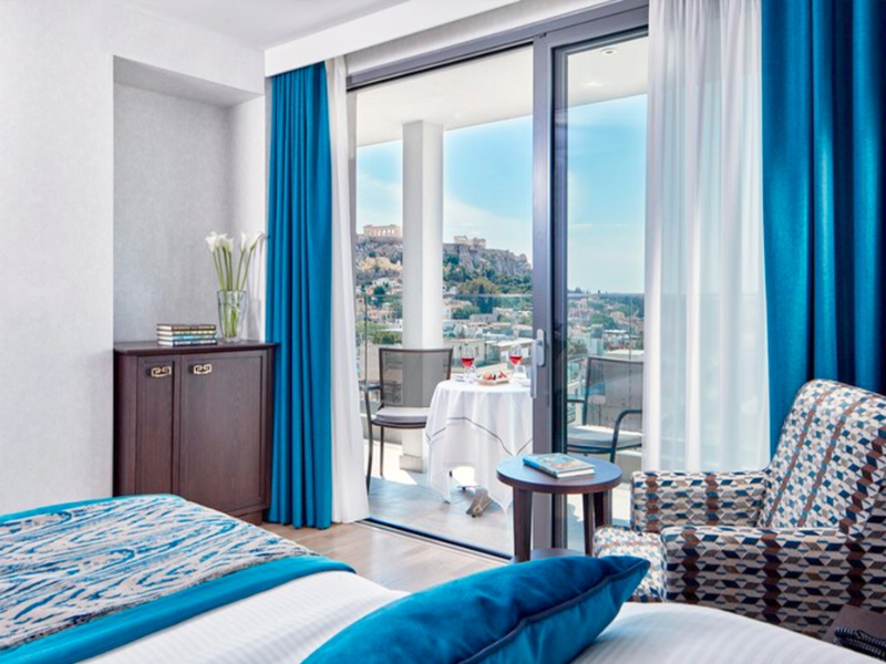 Deluxe Rooms with Balcony Acropolis View