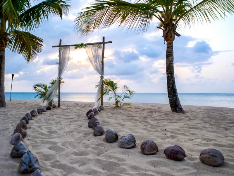 Beachfront Wedding