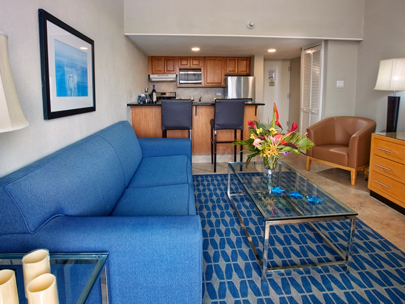 One Bedroom Suite Living Room