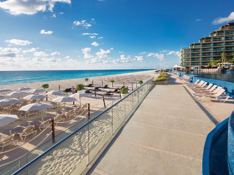 Beach View of Walkway