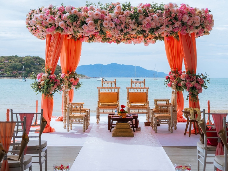 The Breeza Beach Wedding Ceremony