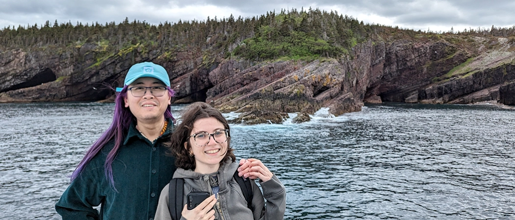 St Johns Newfoundland Gull Island family photo