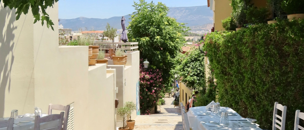 Alleyway in Athens