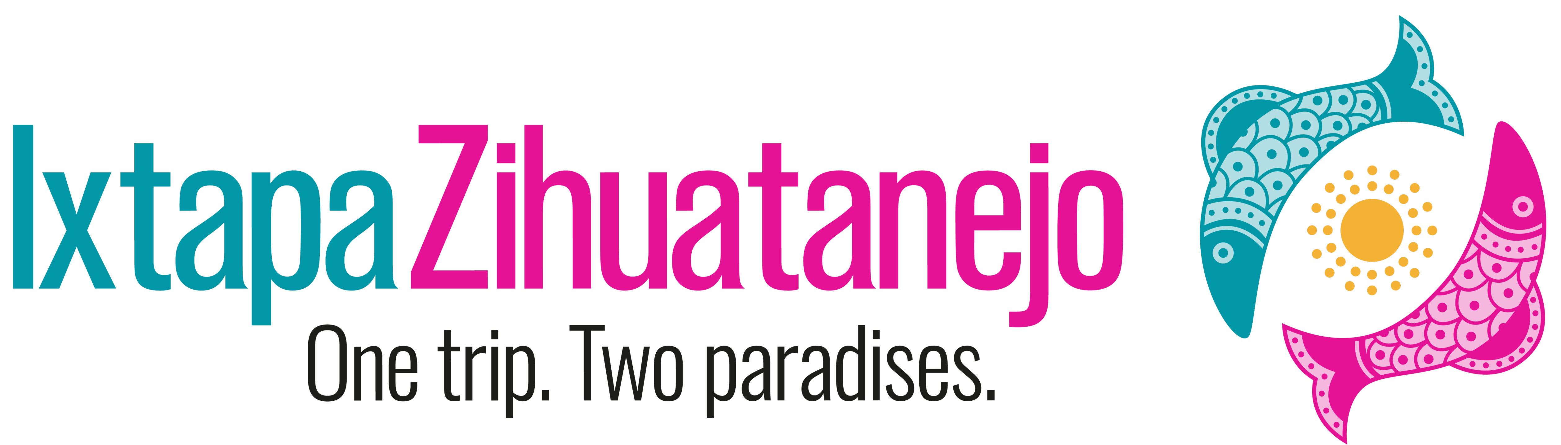 logo Ixtapa Zihuatanejo one trip two paradises